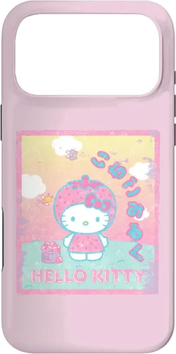 Vista 22 de Hello Kitty Funda de leche de fresa para iPhone 17