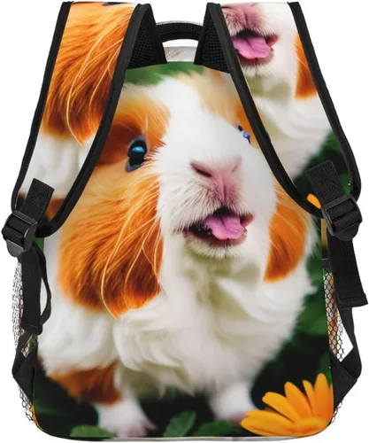Vista 4 de Linda mochila de dibujos animados para computadora portátil, mochila de viaje de anime para mujeres y hombres, Patrón (697), Mochilas de mochila