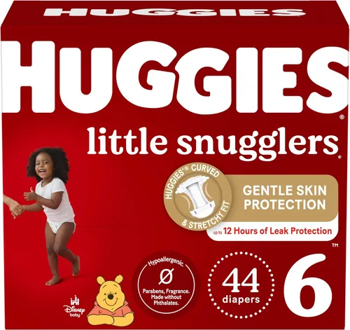 Vista 30 de Huggies Little Snugglers - Pañal para bebé, talla 1, 8 a 14 libras, 34717, 20