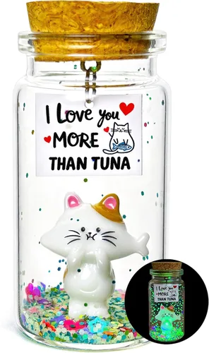 Vista 12 de Regalos de aniversario para él y ella, bonito mensaje romántico en botella, regalo para novio, novia, divertidos regalos de San Valentín, Navidad