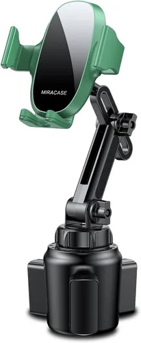 Vista 14 de Miracase Soporte Universal para Teléfono en Portavasos de Coche, [Versión Mejorada] Soporte Ajustable de Cuello Largo para Portavasos de Coche