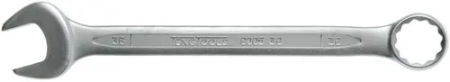 Vista 8 de Teng Tools 600506 - Llave inglesa de combinación métrica abierta y de extremo de caja de 0.236 in, color plateado