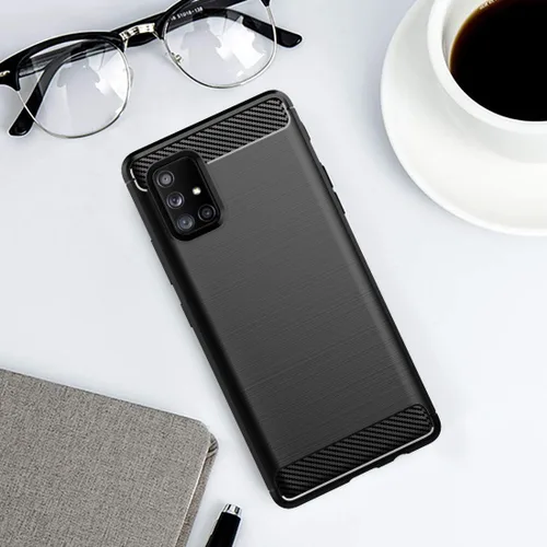 Vista 7 de Osophter Para Samsung Galaxy A51 5G Caso Absorción De Golpes Flexible TPU Caucho Protector De Teléfono Celular Cubierta Para Samsung Galaxy A51 5G