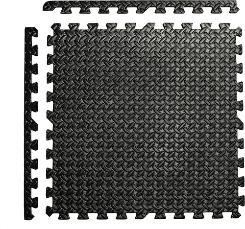 Vista 13 de CAP Puzzle Exercise Mats 1/2” Thick EVA Interlocking Foam Tiles for Home Gym Flooring Multiple Options