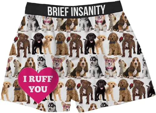 Vista 43 de BRIEF INSANITY Funny & Comfy Boxer Shorts and Pajama Pants for Men & Women Novelty Graphic Underwear & Loungewear