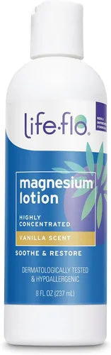 Vista 9 de LIFE-FLO Loción de magnesio - Loción de magnesio altamente concentrada para niños y adultos - Calma los músculos y las articulaciones cuando se