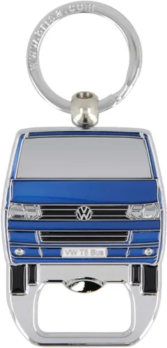 Vista 12 de BRISA VW Collection - Llavero Volkswagen con abrebotellas en diseño de autobús T3, T4, T5 Autobús T3/Azul