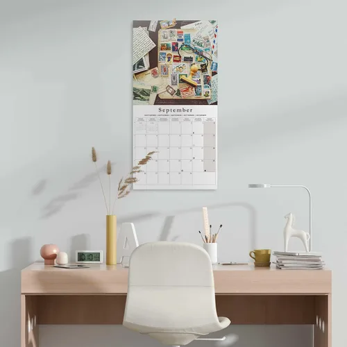 Vista 4 de Calendario de pared oficial de cocina 2022, calendario 2022, calendario de pared cuadrado de 12 x 12 pulgadas 2022, calendario familiar 2022