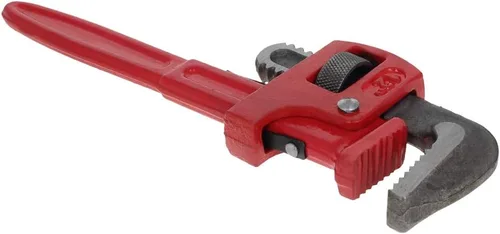 Vista 7 de Utoolmart Llave de tubería recta de alta resistencia, llave de fontanería recta de 10 pulgadas, llave inglesa de alta resistencia, rojo, 1 unidad