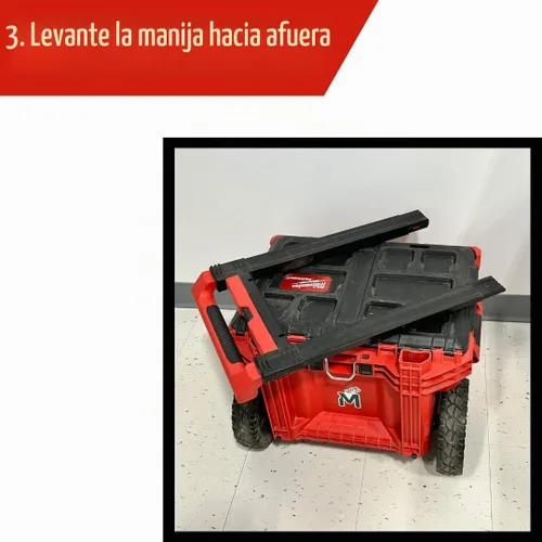 Vista 4 de Puños de liberación compatibles con Milwaukee Packout Puños de liberación rápida para Milwaukee Packout Kit de extracción de asa para Packout