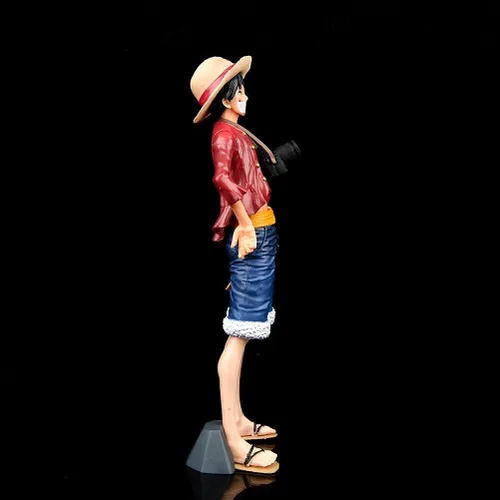 Vista 4 de Dan&Dre Luffy Sombrero de paja para hombres y mujeres, multifuncional, cosplay, playa, anime, caricatura, personaje de dibujos animados, sombrero