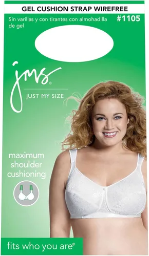 Vista 6 de Just My Size Cojín de gel de mujer suave Copa más tamaño sujetador (1105)