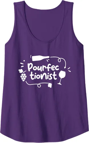 Vista 9 de Booze Joke for Red Wine Lover and Connoisseur Tank Top