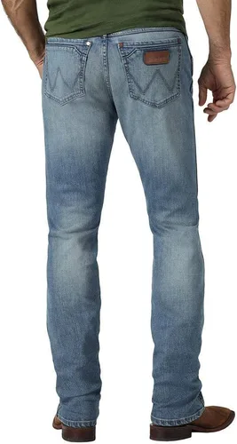 Vista 17 de Wrangler Jeans retro ajustados de pierna recta para hombre