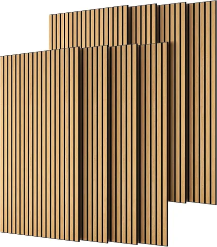 Vista 14 de TONOR Paquete de 8 Paneles Acústicos Grandes, 47.2" X 23.6" X 0.35" Panel de Pared Acústico, Paneles Autoadhesivos a Prueba de Sonido, Paneles