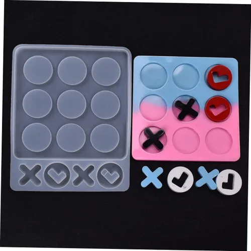 Vista 3 de Game Night Essential: molde manual de silicona blanco seguro para niños y niñas