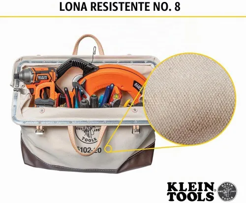 Vista 4 de Klein Tools 5102-12, bolsas de tela para herramientas de 12 pulgadas