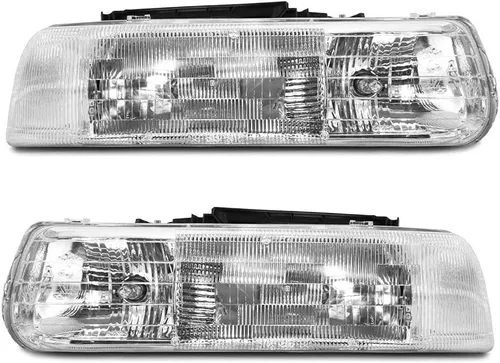 Vista 18 de EPIC LIGHTING OE Spec - Faros halógenos de repuesto compatibles con Chevrolet 99-02 SILVERADO, combo de 4 piezas Combo 4 piezas