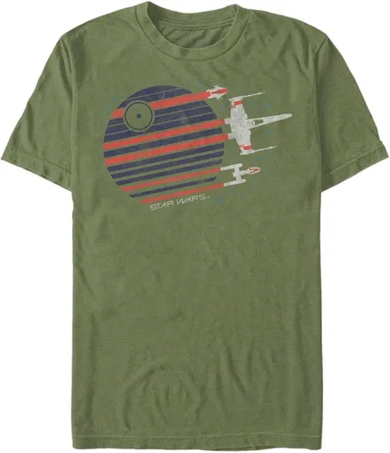 Vista 22 de Star Wars Rebel Flyby - Camiseta para hombre Gris asfalto