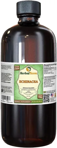 Vista 12 de Tintura de equinácea (Echinacea Angustifolia), extracto líquido de raíz seca, 2 onzas
