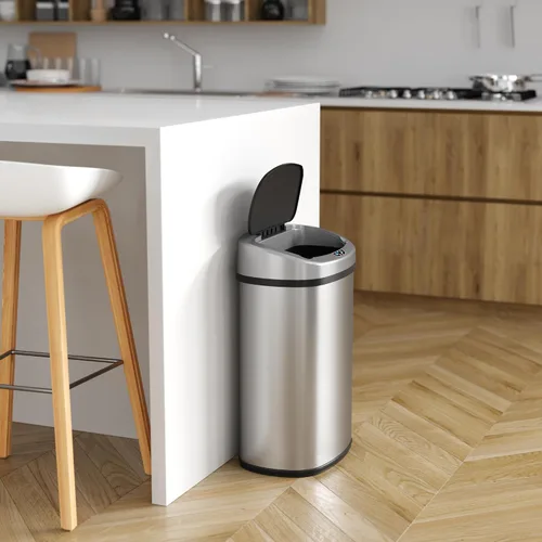 Vista 5 de SensorCan Cubo de basura automático, con sensor y sin necesidad de contacto directo, para cocina.