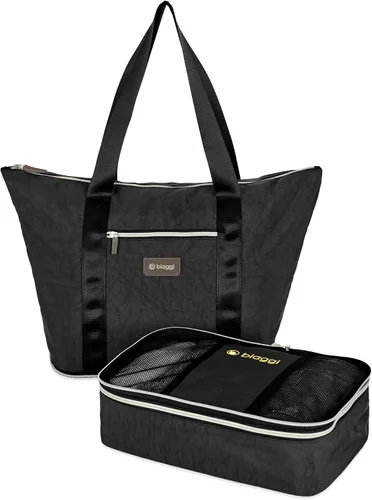 Vista 3 de Biaggi Carry Cubes la bolsa de viaje definitiva con cubo de embalaje de zapatos extraíble - Organiza tus artículos esenciales con facilidad!