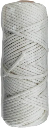 Vista 11 de Cuerda de algodón de 0.039 pulgadas para macramé de 820 pies para cocina, cuerda para asar, atar carne, pavo, envoltura de regalos, manualidades