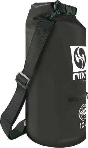 Vista 2 de NIXY Bolsa seca impermeable de 10 L con parte superior enrollable, ligera y duradera para paddleboard, kayak, senderismo, camping, canotaje, playa