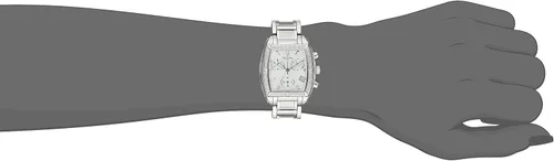 Vista 2 de Bulova 96R163de la mujer reloj de pulsera de acero inoxidable con diamantes