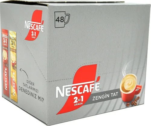 Vista 6 de Nescafe 2 en 1 sin azúcar 48 palitos