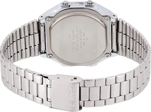Vista 2 de Casio A168WEM-7 - Reloj digital para hombre con esfera de espejo y cronógrafo