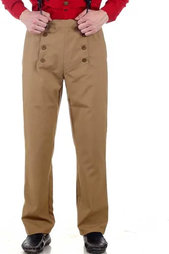 Vista 2 de ThePirateDressing Steampunk Victorian Cosplay Traje Arquitecto Pantalones Pantalones de Hombre