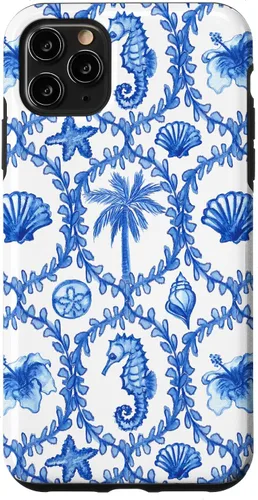 Vista 13 de Funda con estampado hawaiano para iPhone 16, nieta costera, niña de coco