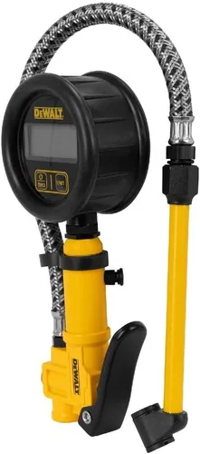 Vista 5 de DEWALT (DXCM024-0438) INFLADOR DIGITAL DE 2.5" CON MANGUERA TRENZADA DE ACERO DE 15