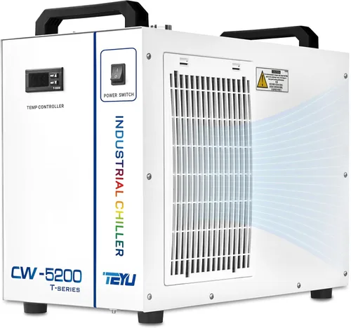 Vista 11 de Cloudray Enfriador de agua CW-3000 para grabador láser de CO2 y corte, enfriador láser, enfriador de agua industrial, con capacidad de tanque