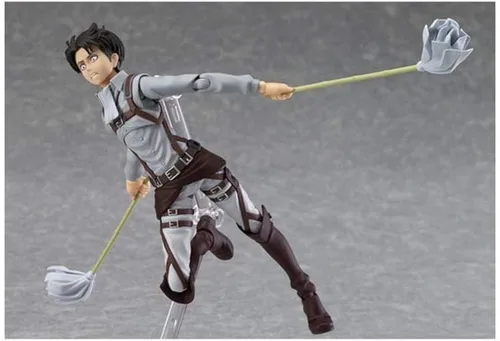 Vista 3 de Ataque de buena sonrisa a Titán: Levi Figma (WF2014 Limpieza ver.)