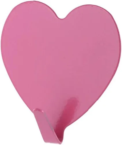 Vista 13 de Gancho de pared autoadhesivo en forma de corazón, gancho para puerta, ganchos decorativos fuertes de acero inoxidable para cocina y baño