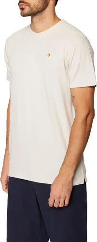Vista 2 de Hang Ten Camiseta de punto sólido para hombre, camisas casuales para hombre, camiseta de punto de manga corta inspirada en la vendimia