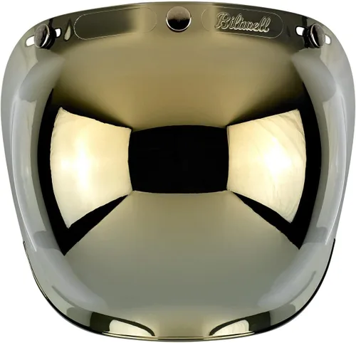 Vista 11 de Biltwell - Protector tipo burbuja cromado - Antivaho, resistente a los arañazos, resistente a UV/A y UV/B