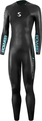 Vista 10 de Synergy Triathlon Wetsuit - Women Volution 3/2mm Full Sleeve for Open Water Swimming Negro
