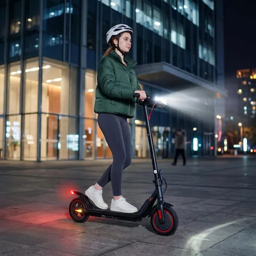 Vista 6 de iScooter Electric Scooter, 3 Speeds 18Miles Range, Cruise & Dual Brake