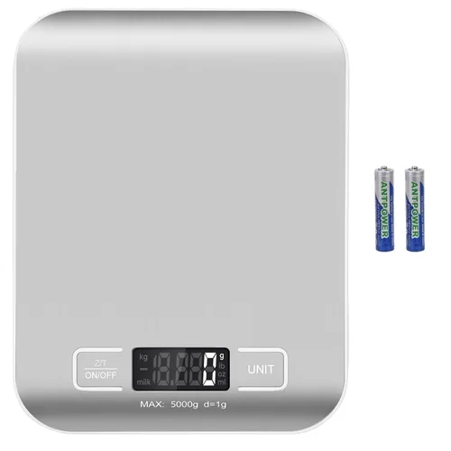 Vista 16 de Báscula digital de envío, panel de acero inoxidable, báscula postal portátil precisa para paquetes, pequeña empresa, cocina, alimentos, artículos