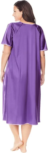 Vista 3 de Only Necessities Vestido corto sedoso paquete de 2 tallas grandes
