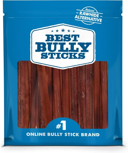 Vista 9 de Best Bully Sticks Palitos de Intimidación de 12 Pulgadas para Perros - 3 Unidades (Paquete de 1) - Naturales, Fácilmente Digeribles, 100% Carne