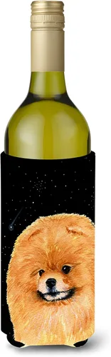 Vista 103 de Caroline's Treasures SS8447CC Starry Night English Bulldog - Enfriador para latas o botellas, lavable, funda plegable con aislamiento para bebidas