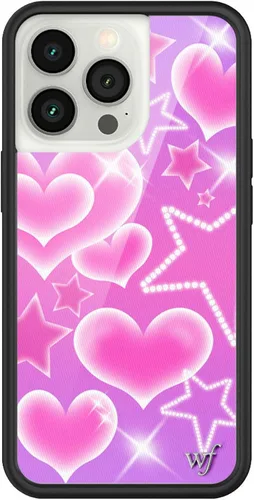 Vista 22 de Fundas Wildflower - Compatibles con Apple iPhone 13 Pro Protector de goma negro, certificado de prueba de caída de 4 pies, propiedad de mujeres