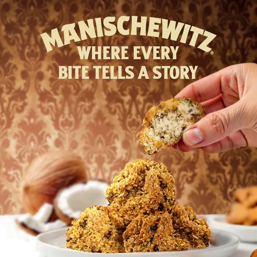 Vista 3 de Manischewitz Galletas 'n Cream Macaroons lata de 10 onzas