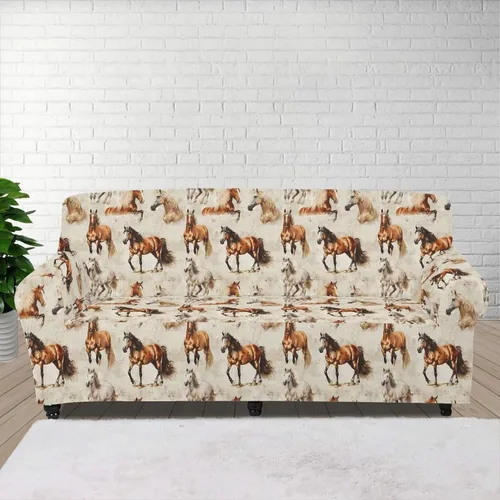 Vista 19 de ZOUTAIRONG Fundas elásticas para sofá con estampado de ramas de camuflaje 3D para sofá, funda para muebles de un solo cojín, decoración del hogar u