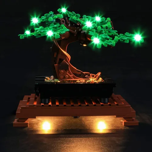 Vista 2 de LIGHTAILING Luz LED para modelo de bloques de construcción Bonsái Lego 10281 - No incluye el set