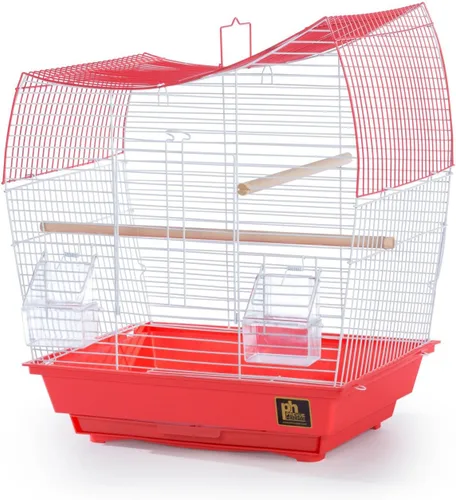 Vista 5 de Prevue Pet Products South Beach Wave Top - Jaula para pájaros, verde lima (SP50081)